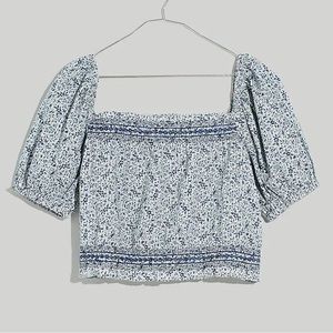 Madewell Jeanette Top in Florentine Floral